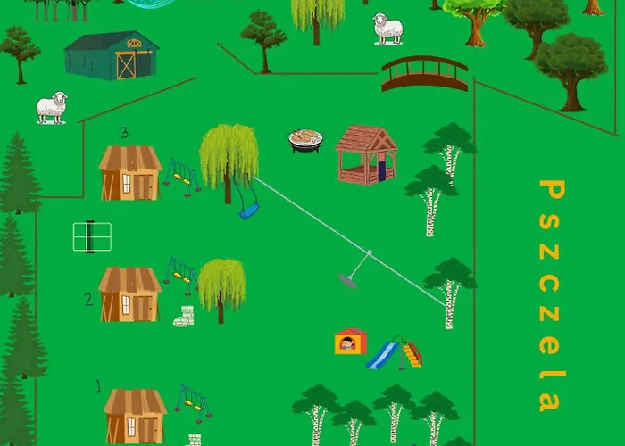 Pszczela Oaza Campingplatz Bukowiec (Lower Silesia)